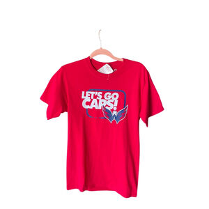 Washington Capitals Let’s Go Caps T-Shirt NHL NWT Small (S) Custom Ink